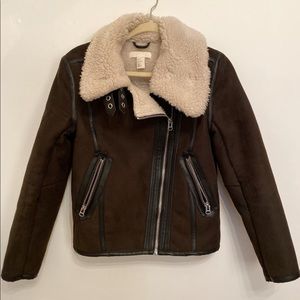 HM Shearling Aviator Jacket